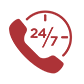 247 emergency plumbing service icon