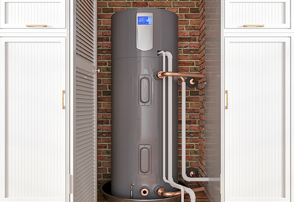 Boiler in utility room setup