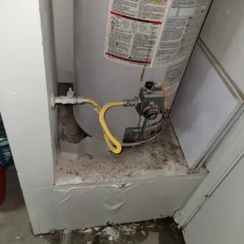 Leaking water heater emergency repair
