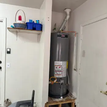 Water heater installation maintenance service