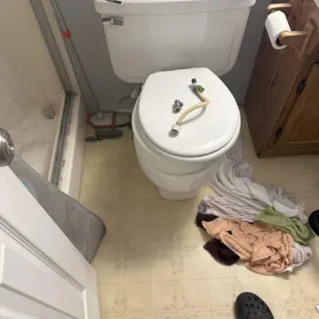 Bathroom toilet plumbing repair tools