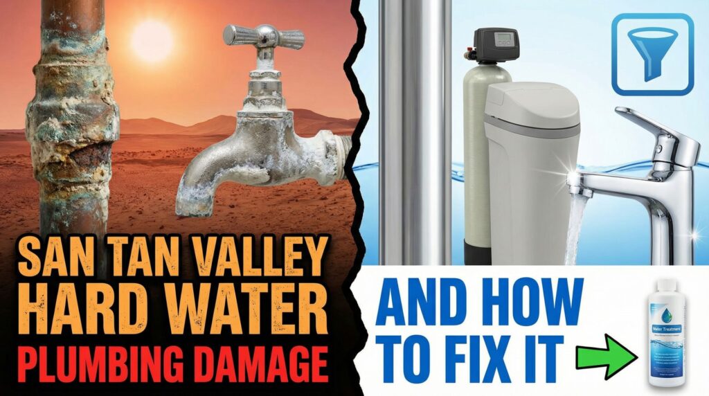 How Hard Water in San Tan Valley Damages Your Plumbing (And How to Fix It)