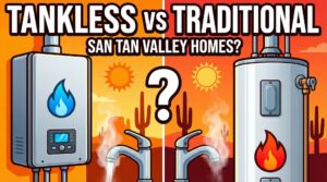 Tankless Water Heater vs Traditional: What Works Best for San Tan Valley Homes?