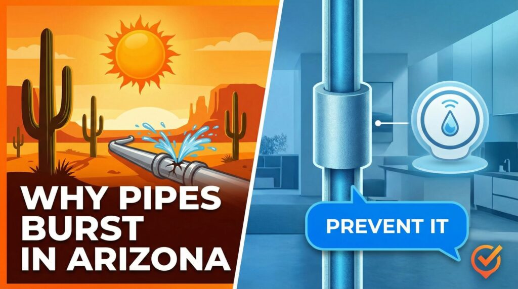 Why Pipes Burst in Arizona Homes & How to Prevent It