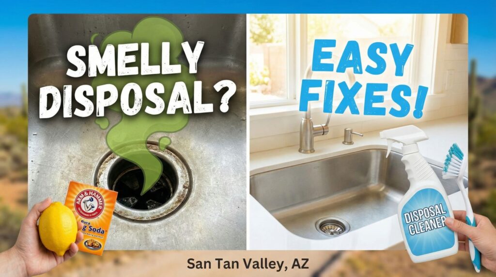 Why Your Garbage Disposal Smells & The Best Fixes for San Tan Valley Kitchens