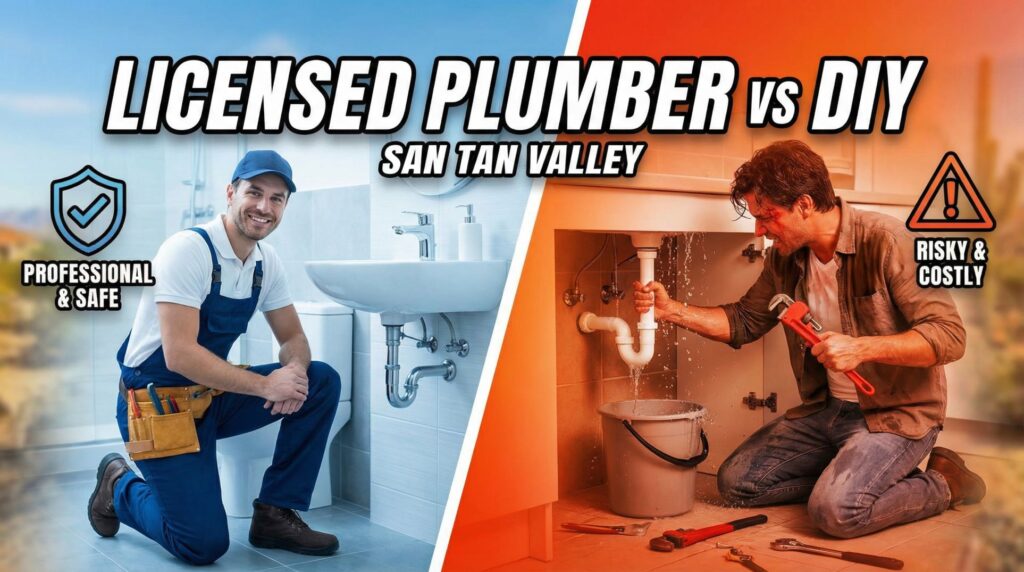 licenced plumber san tan valley az