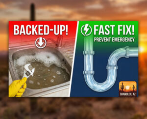 Drain & Sewer Cleaning in Chandler, AZ: Fix Backed-Up Drains Fast (Before They Become a Sewer Emergency)