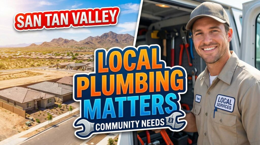 Why Local Plumbing Services Matter San Tan Valley’s Growing Community Needs