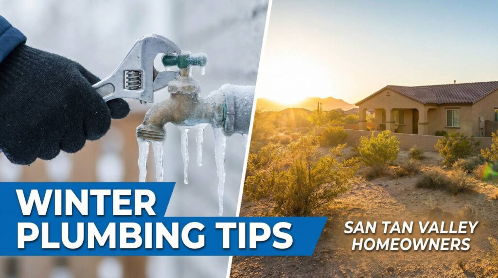 Winter Plumbing Tips Every San Tan Valley Homeowner Must Know